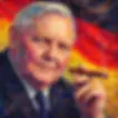 Ludwig Erhard Porträt Pop Art Deutschland