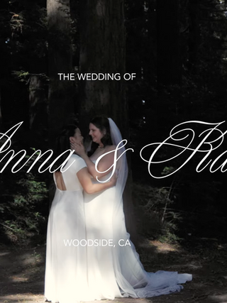 Katie & Anna's Wedding in the Redwoods