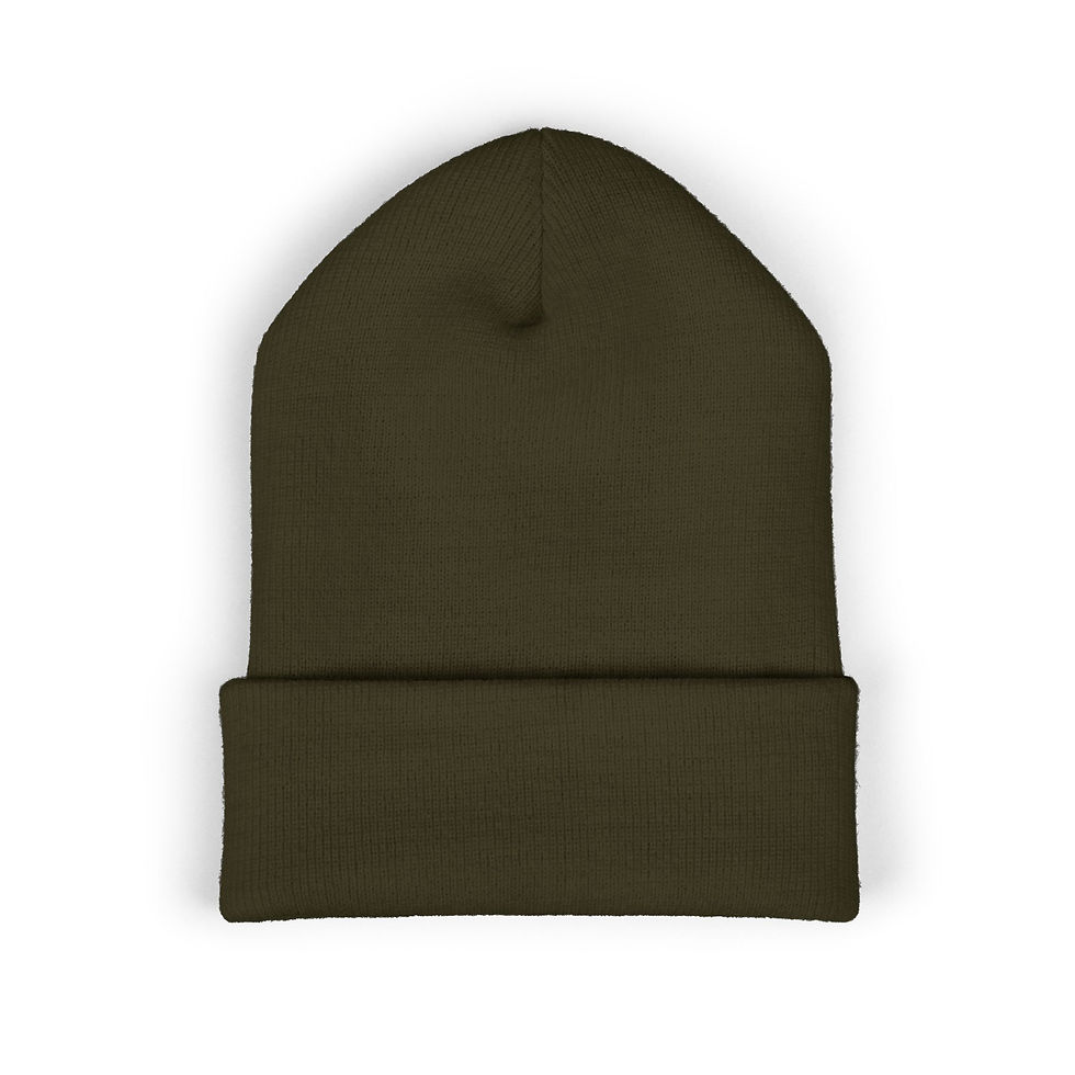 Thumbnail: Beanie Hat - Keeping Your Head and Thoughts Warm with Embroidered Design