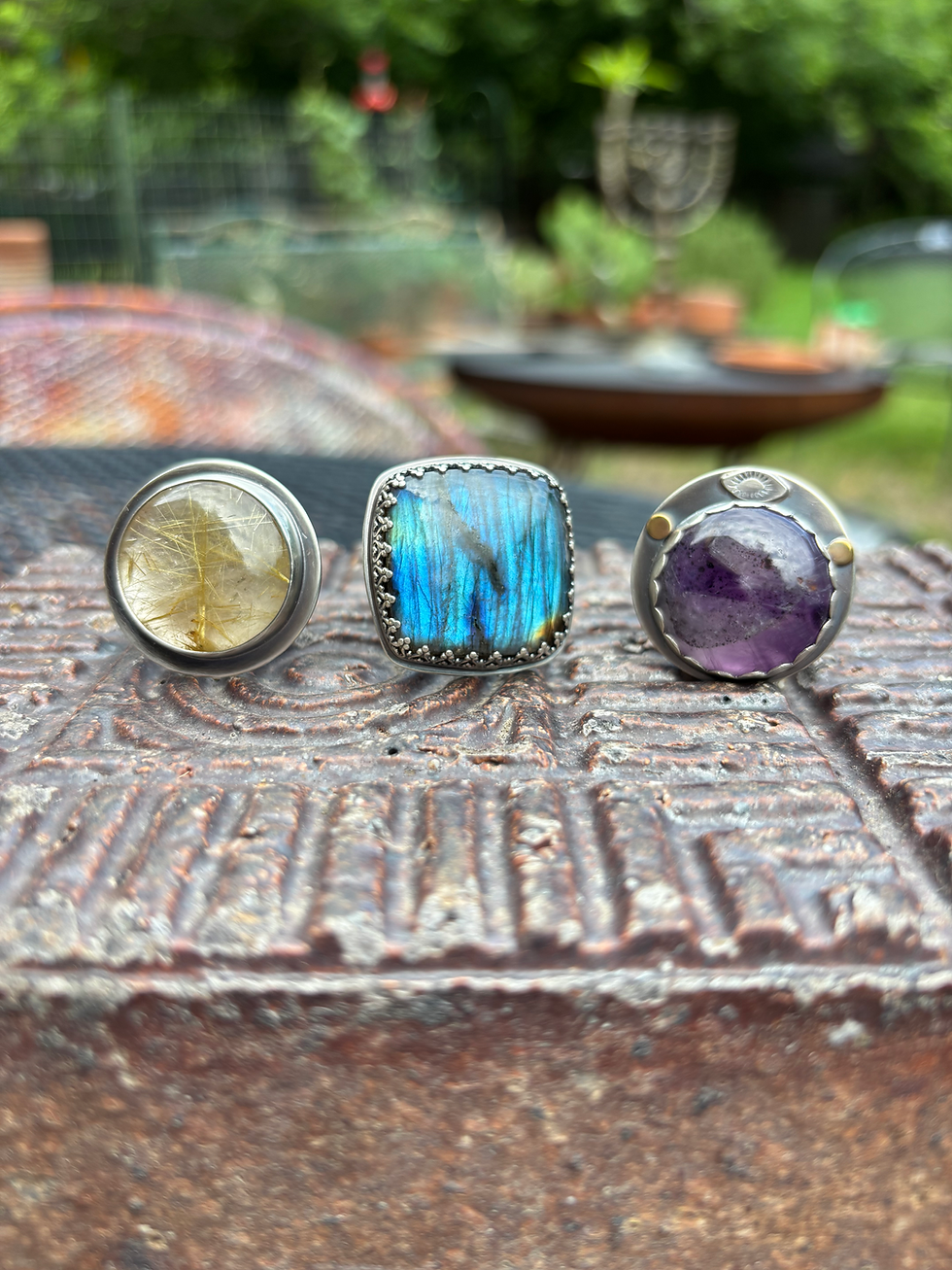 Thumbnail: Atomic Amethyst Ring