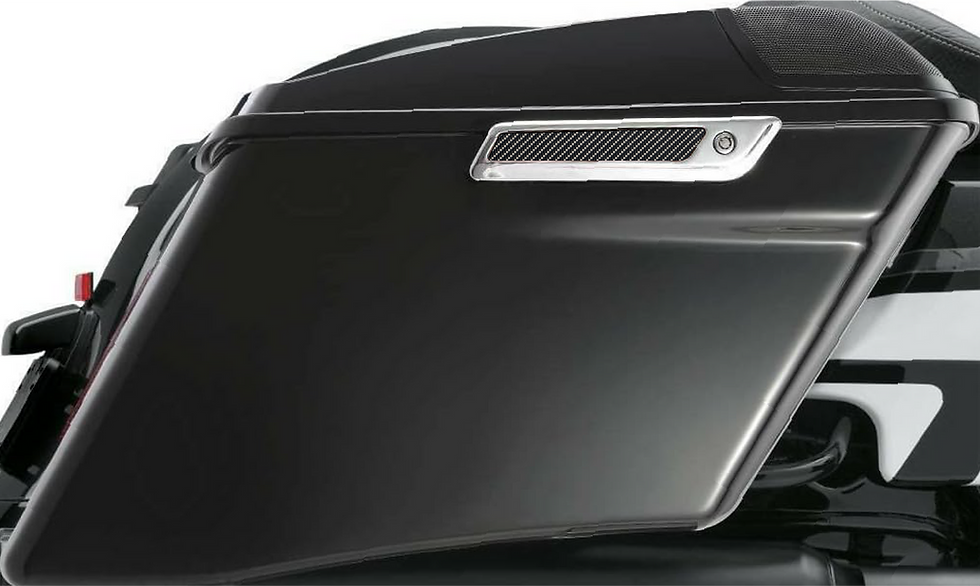 Thumbnail: Carbon Fiber Design Saddlebag Inserts