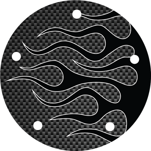 Carbon Fiber Flames Points / Timing Cover classiclayout