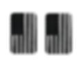 Black & Gray American Flag Antenna Hole Plug For Harley Davison Touring Bikes