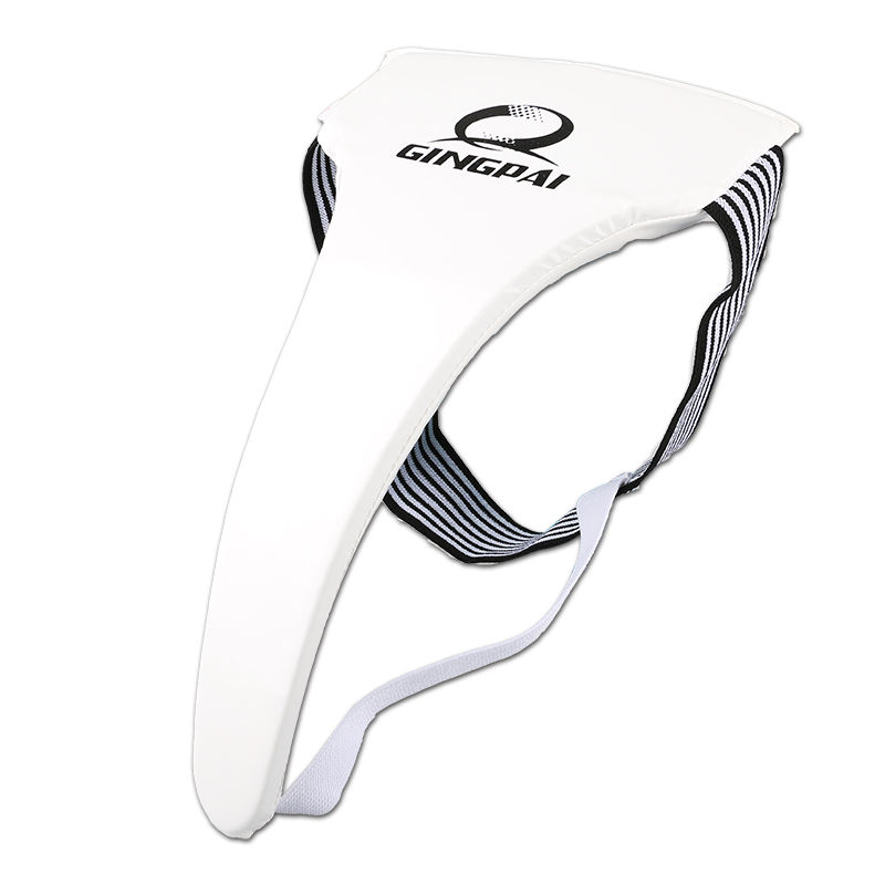 Miniature : White GINGBAI TaeKwonDo groin protector