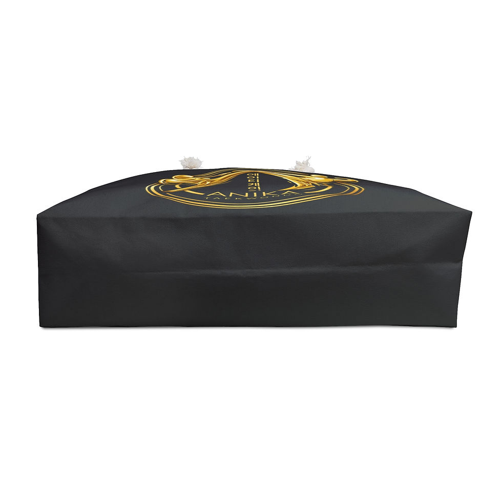 Miniature : Black gift bag with gold Anika logo