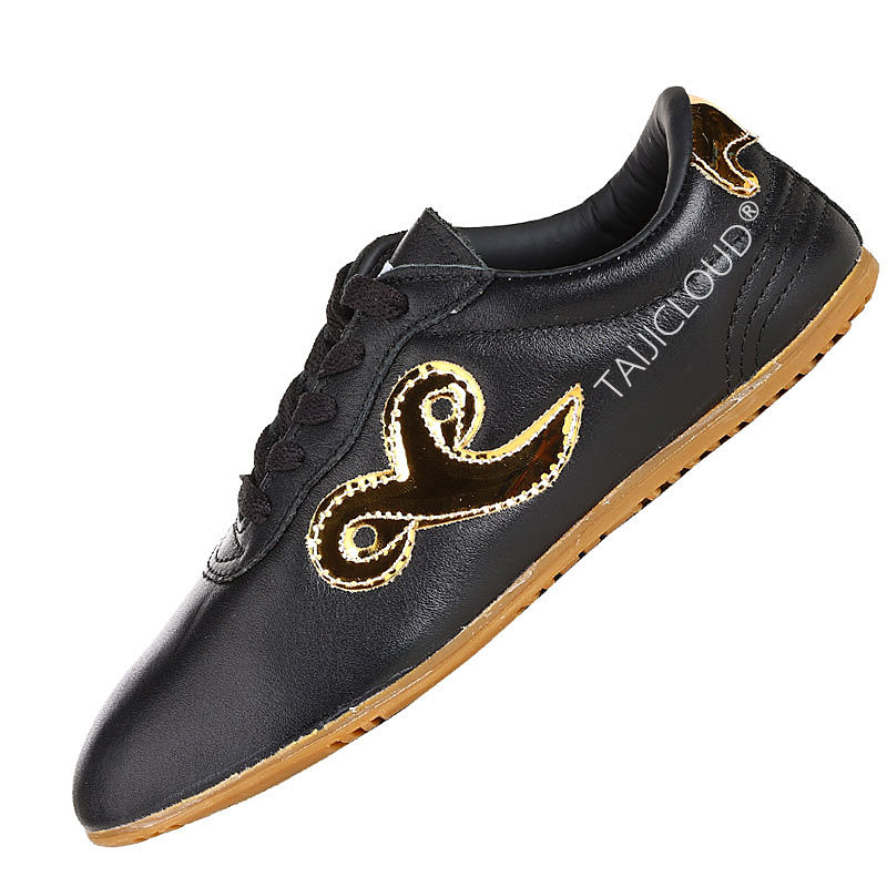 Miniature : Black TAIICLOUD shoe with gold accents
