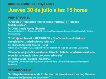 Conference on Arbitration and Tax Law