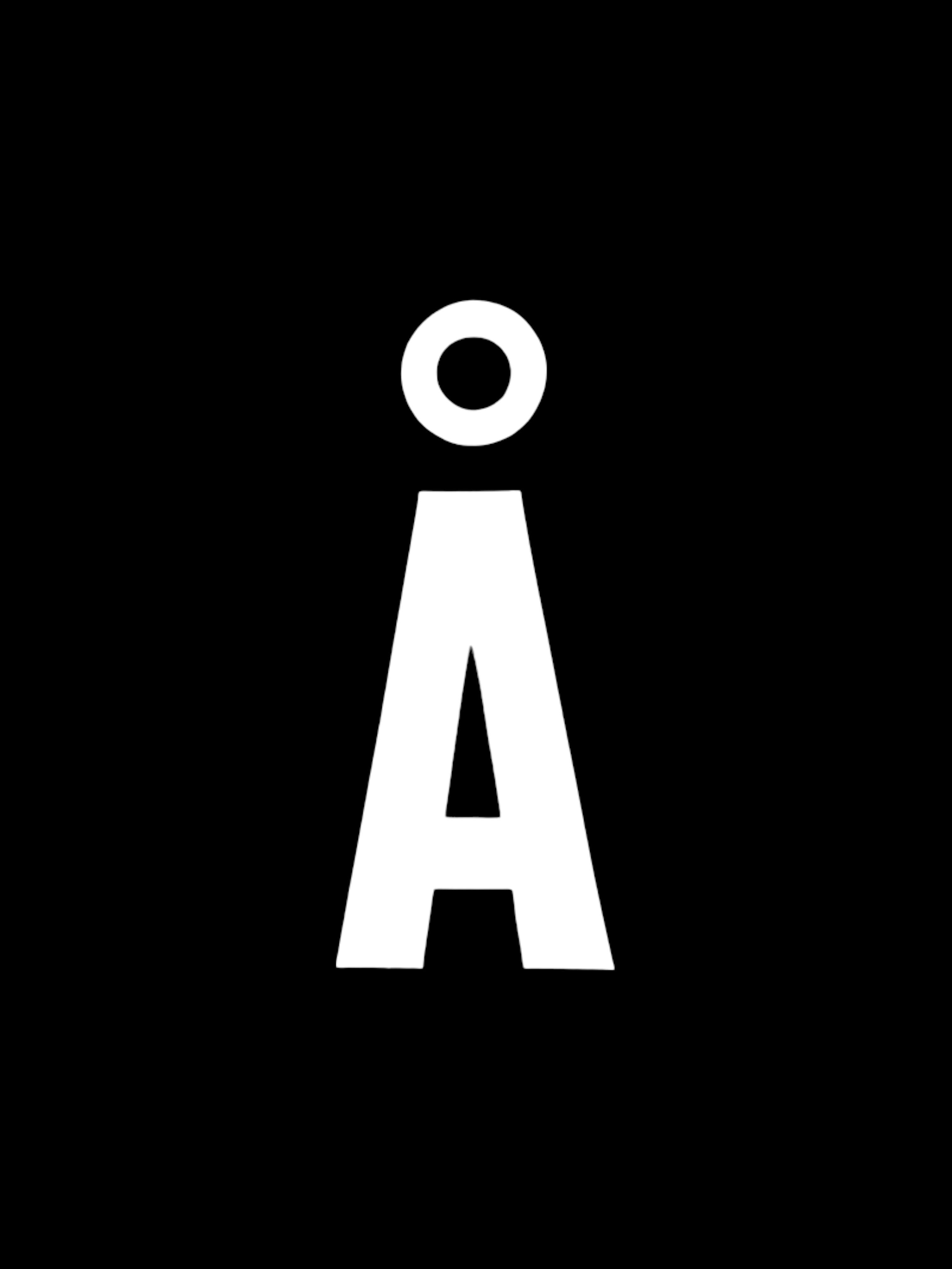 PLASTBOKSTAV Å SJÄLVHÄFTANDE VIT