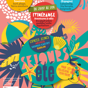 Espaces jeunes - Séjours été 2025