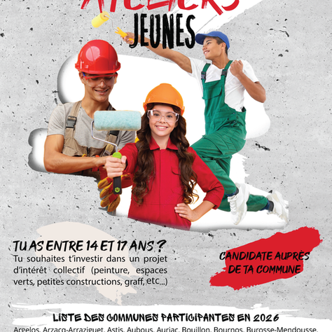 Ateliers jeunes 2026