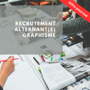 Recrutement Alternant(e) graphisme / développement web