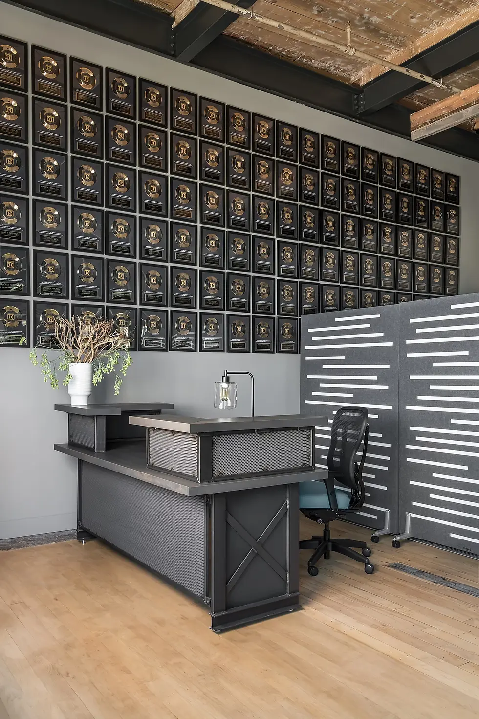 Reception desks
