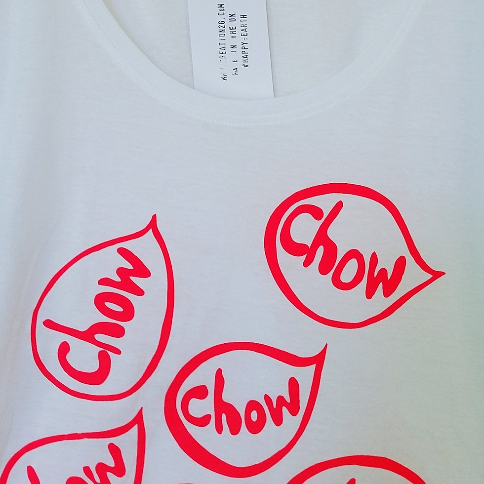 Thumbnail: Fairtrade ladies 'Chow' t.shirt