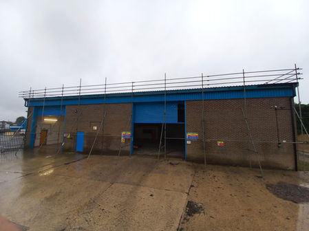 brand new industrial guttering