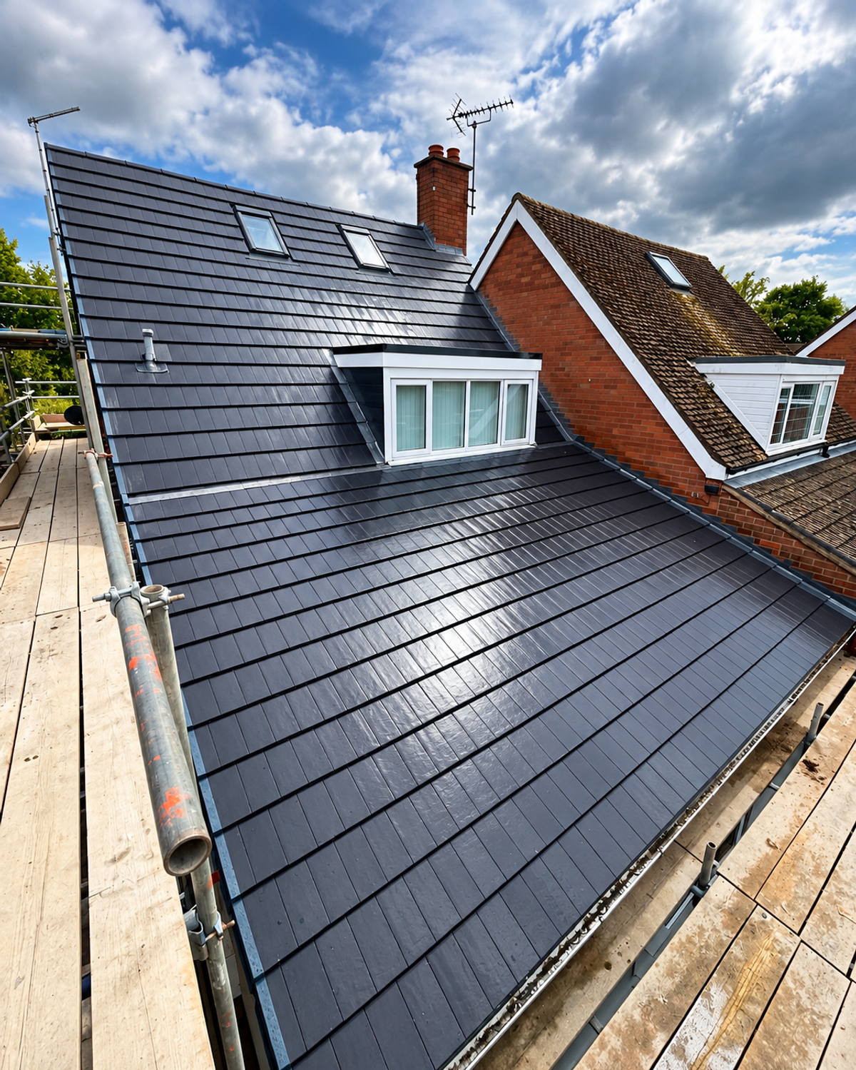 Roofing work by Mode Roofing