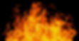 Burning flame