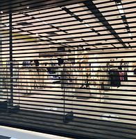 Clothes shop shutters
