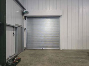 Interior view of a new shutter