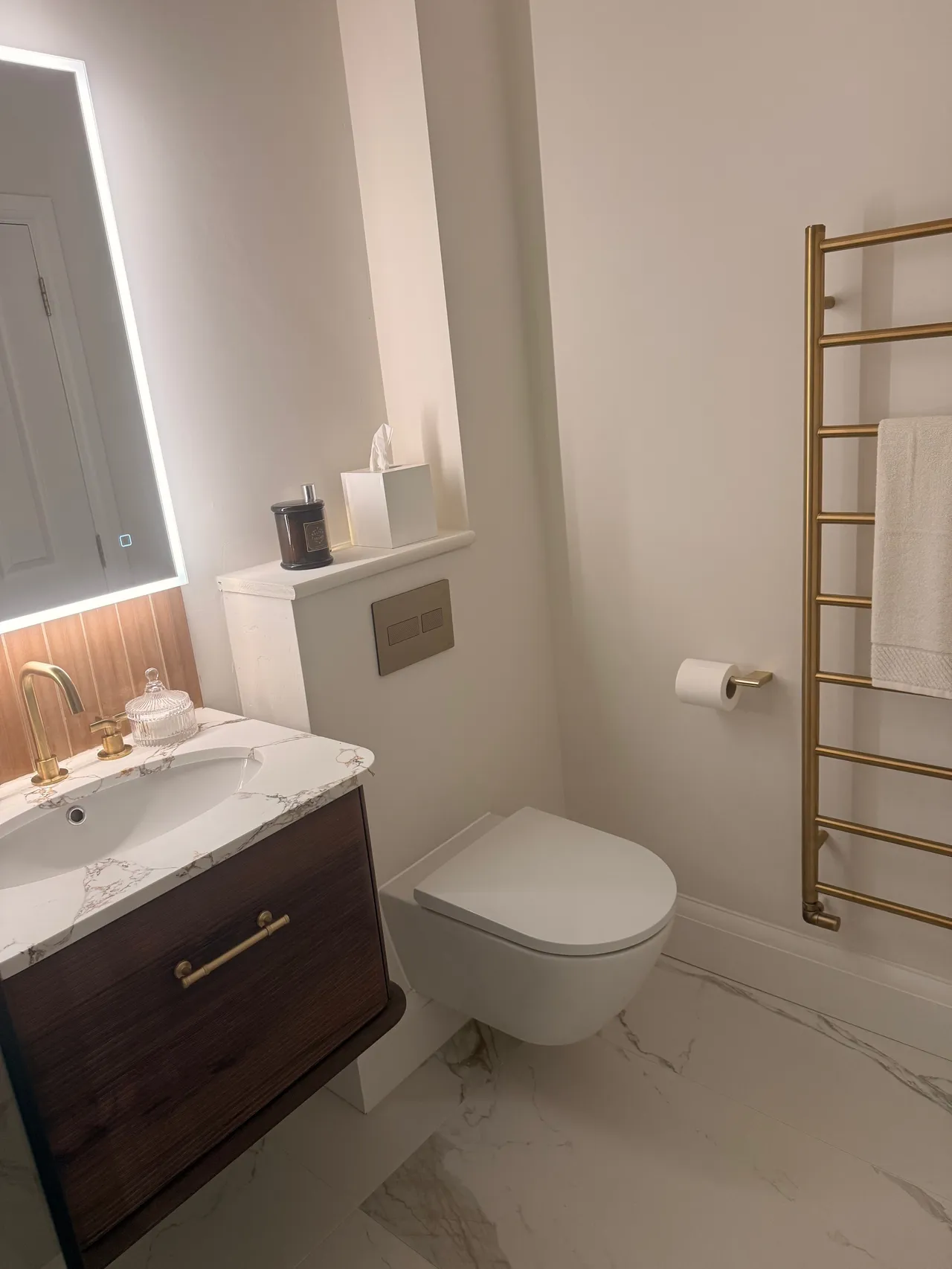 Cheltenham Multi-Bathroom Renovation — completed bathroom