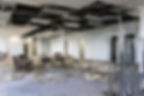 abandoned office building