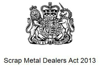 Scrap metal dealers act