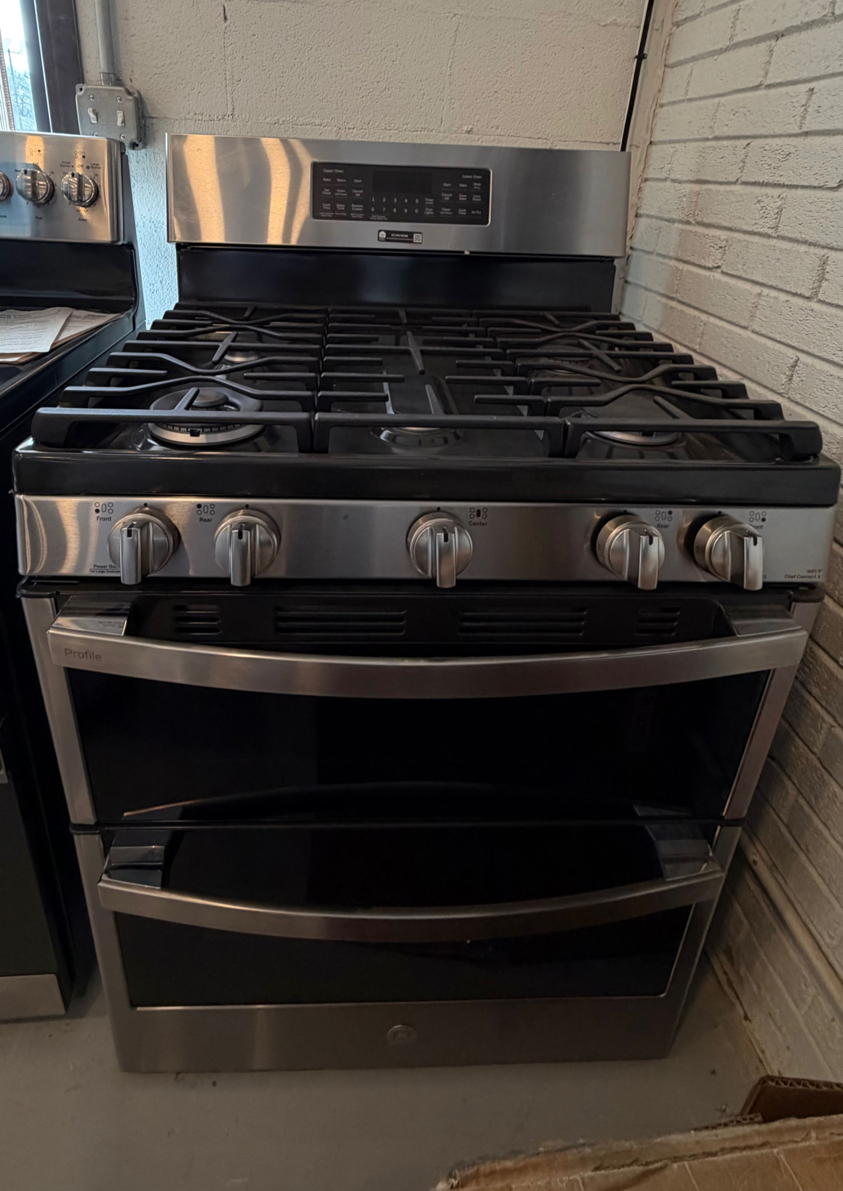 GE Profile™ 30" Free-Standing Gas Double Oven