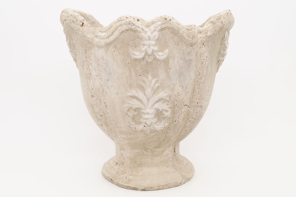 Terrakotta Amphore im herrschaftlichen Design