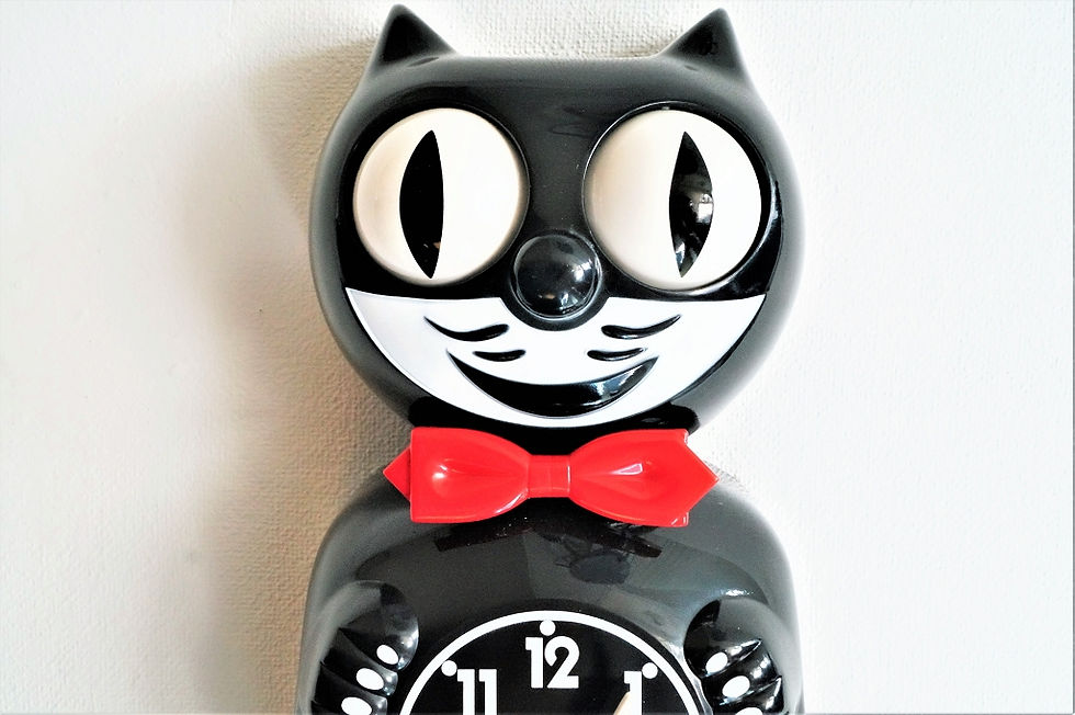 Mister Kit-Cat Klock - Crimson Royale - Höhe ca. 39,5 c