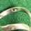 Miniaturbild: Ausgefallener Vintage-Ring mit grünem Stein aus 925er Silber