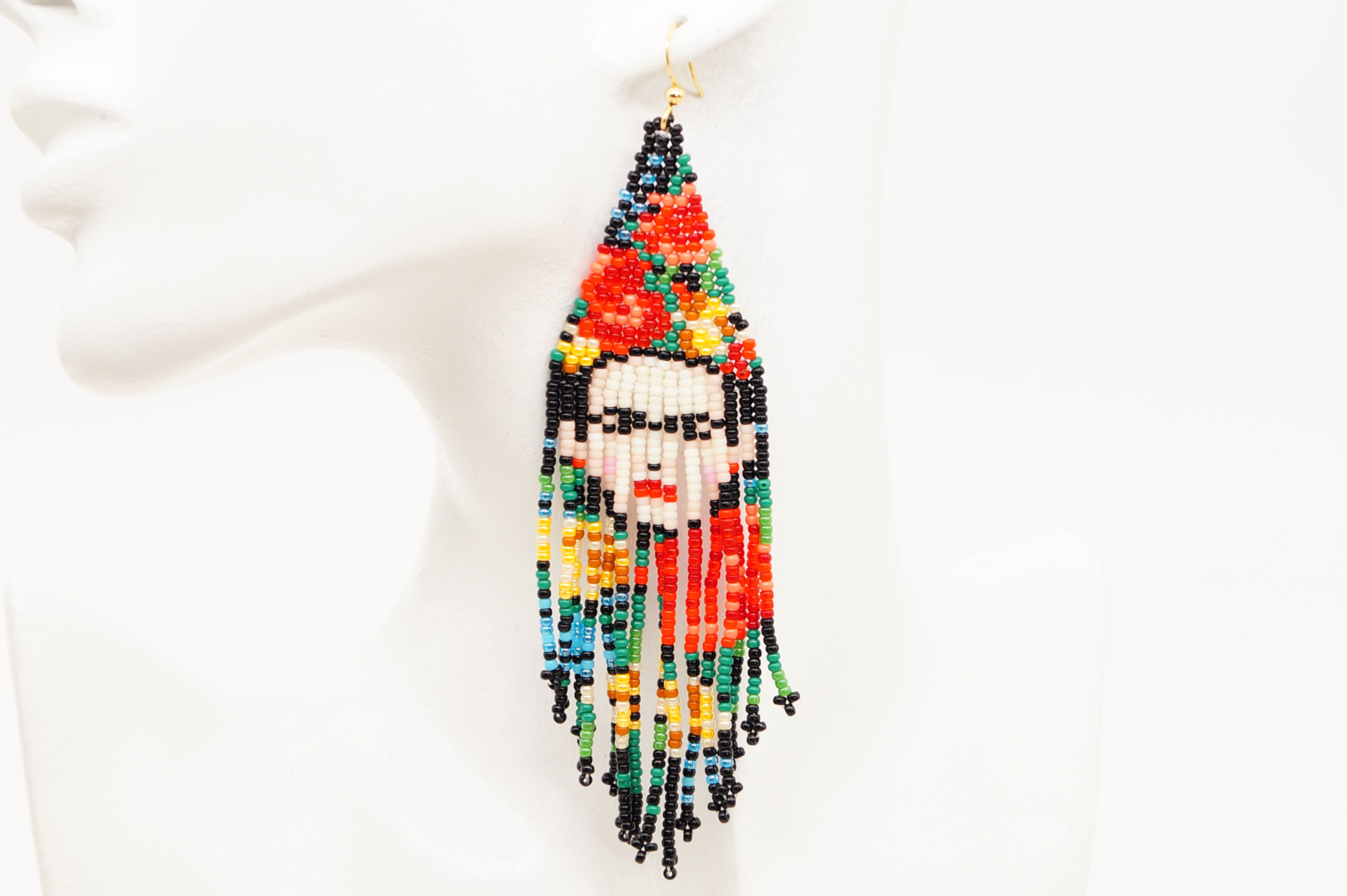 Frida - handgemachte, elegante Ohrringe aus Perlen