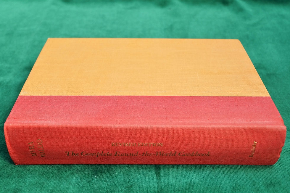 Miniaturbild: Englisches Vintage Kochbuch von 1973 – The Complete Round-the-World Cookbook