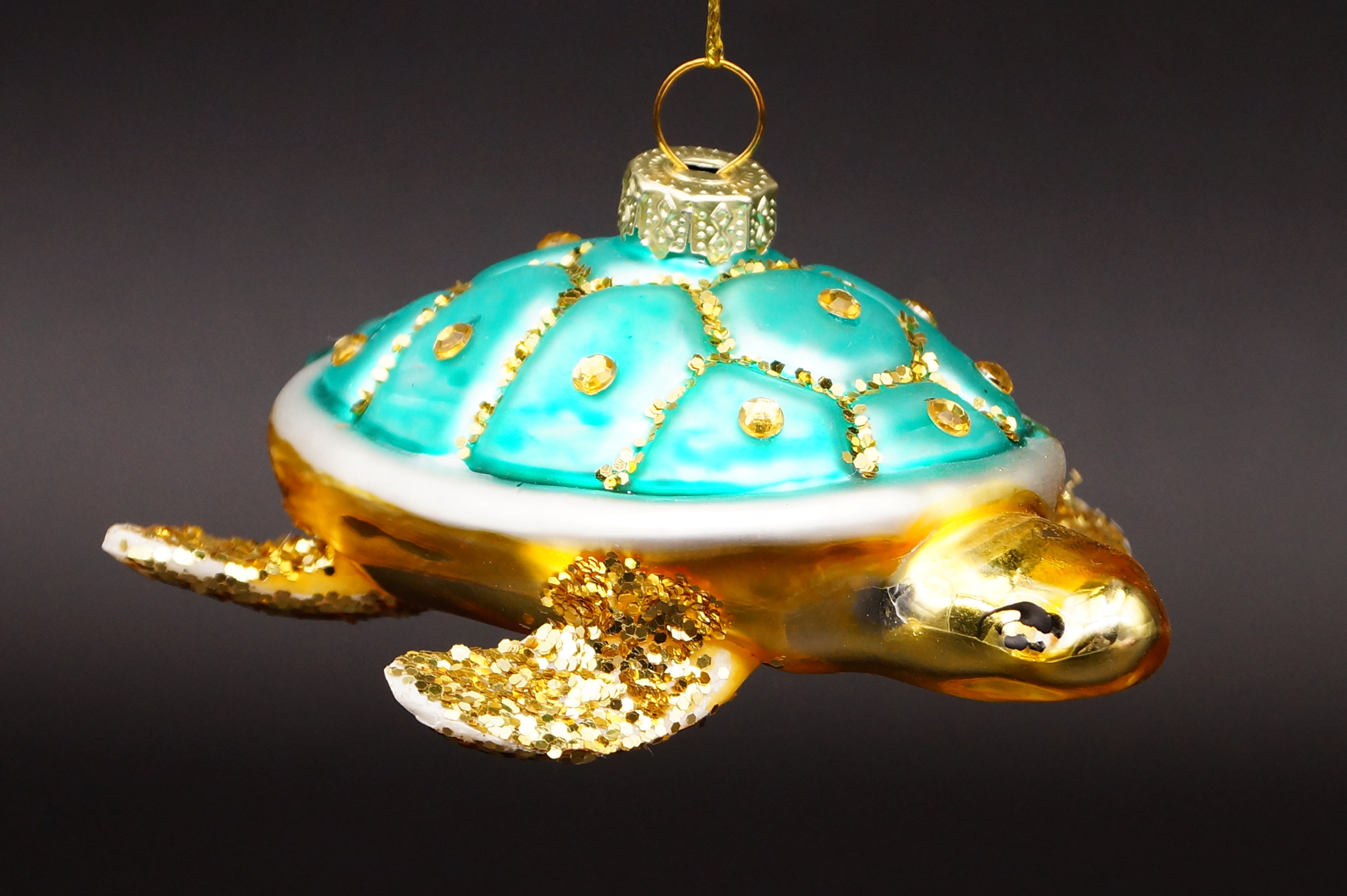 Glitzernde Schildkröte