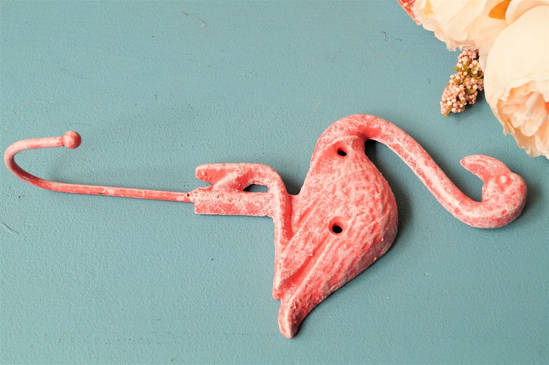 Miniaturbild: SOWAS VON COOL! Haken aus Gußeisen pink - Flamingo