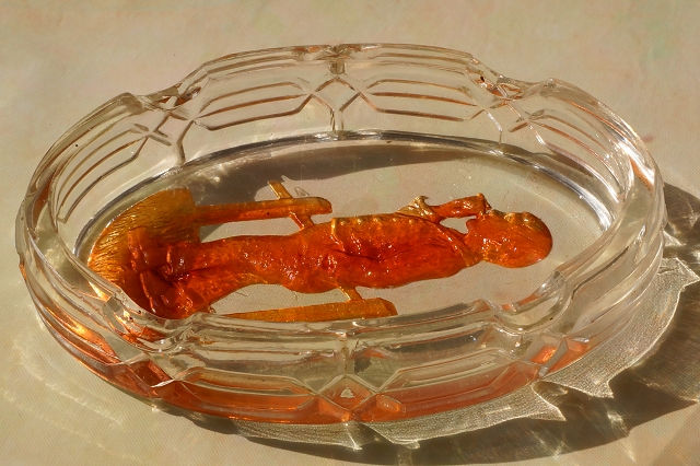 Miniaturbild: JUGENDSTIL - ROSALINGLAS! Besonderer Aschenbecher