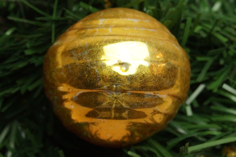 Miniaturbild: Altes Vintage Weihnachts Ornament aus Glas – ca. 6,5 cm hoch