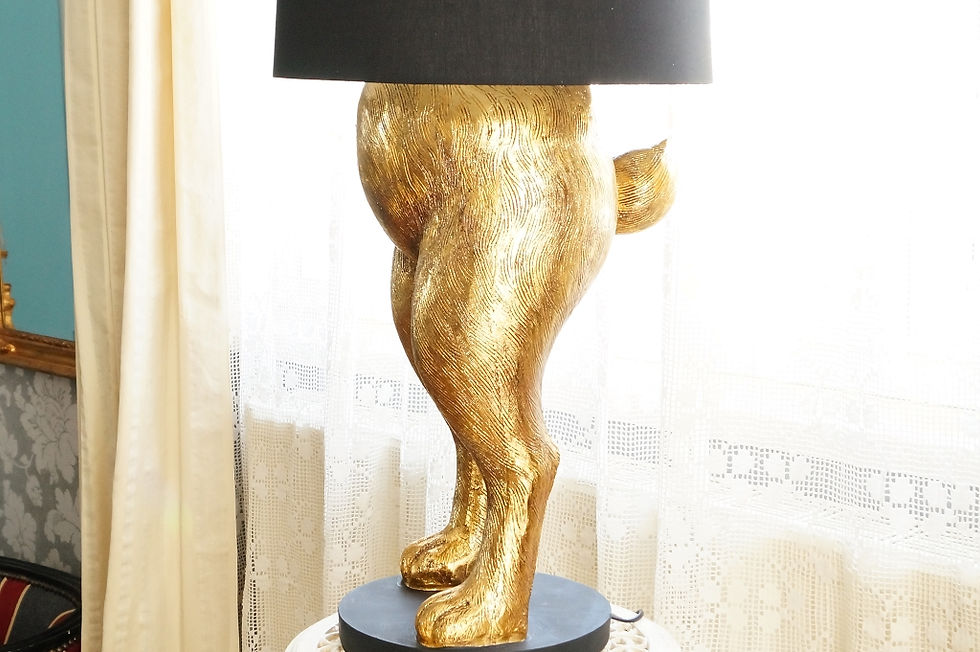 Miniaturbild: RIESIG! Extravagante Hasenlampe
