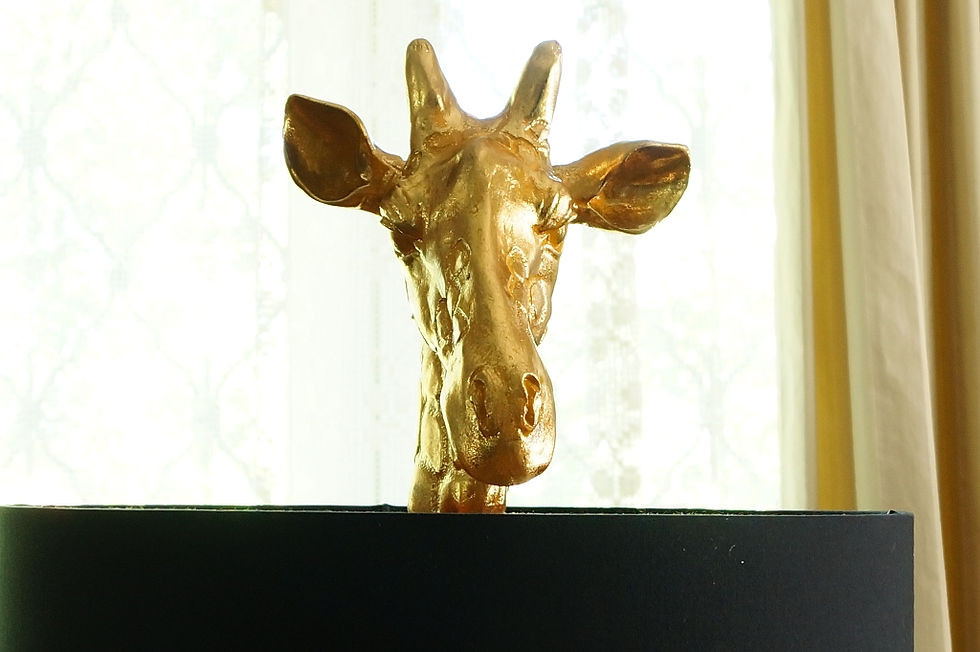 Miniaturbild: Riesige, extravagante Giraffen-Stehlampe – Höhe 171 cm