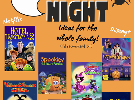 Movie Night: Not So Spooky Ideas for the Whole Family