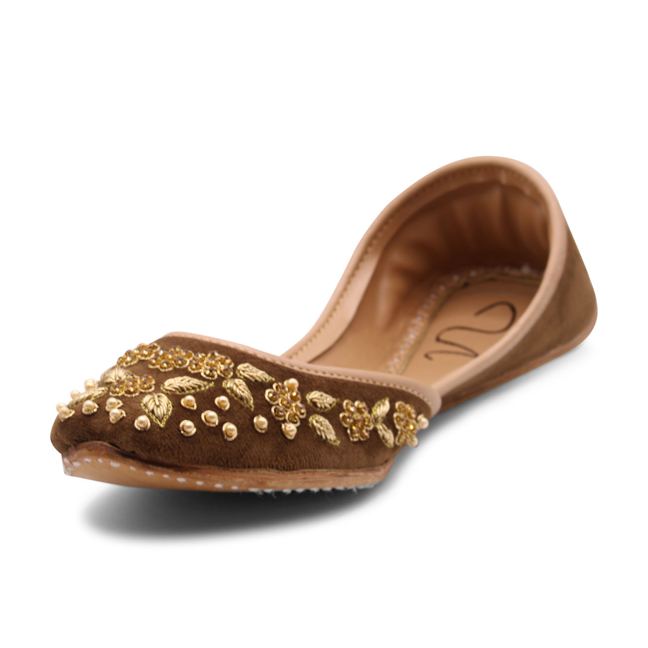 Taj Talab (Chocolate) Comfortable Wedding Shoes | Ujaala