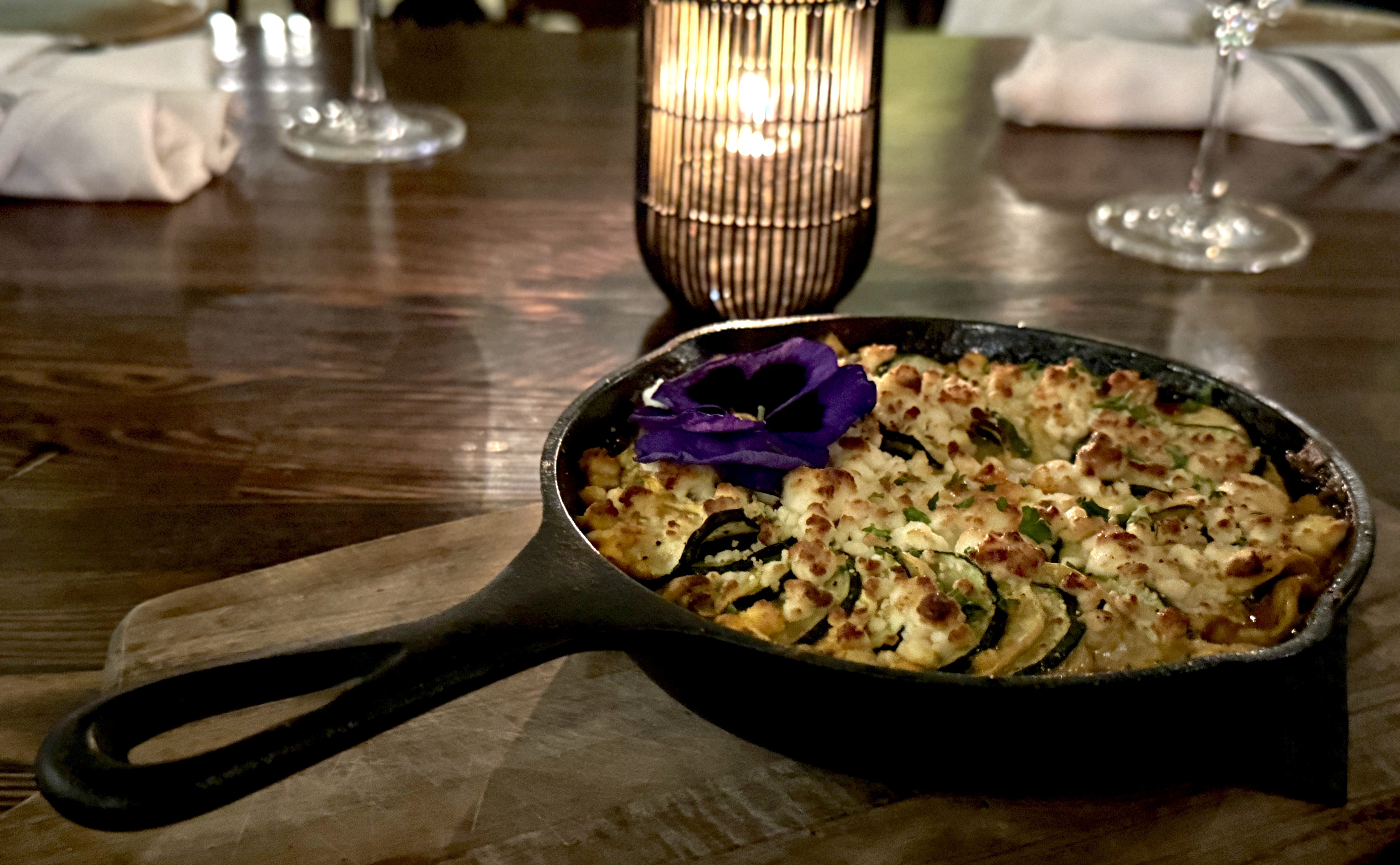 Black Trumpet Risotto