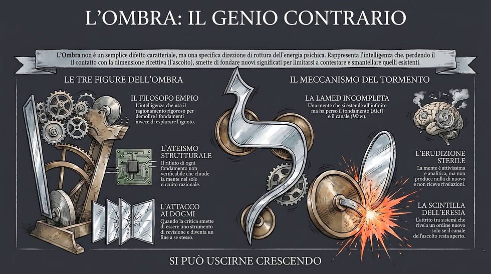 Infografica angelo 17 Laʼ aWiYaH: l'ombra