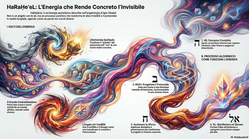 Infografica angelo 59 HaRaḤe'eL: Carta d'identità