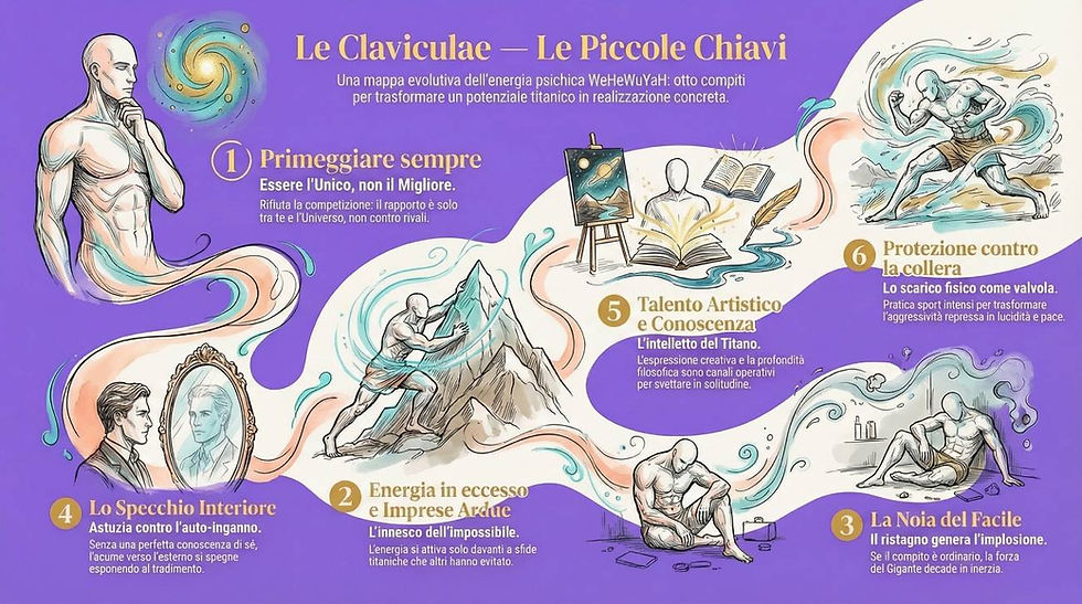 Infografica 01 WeHeWuYaH: Le Claviculae — Le Piccole Chiavi