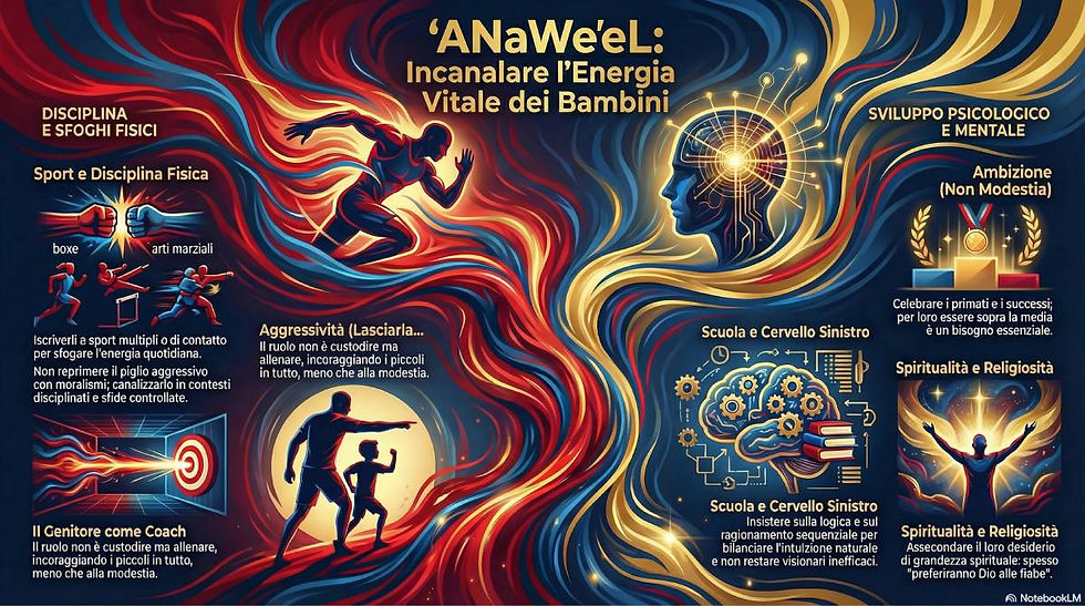 Infografica 'ANaWe'eL: I bambini