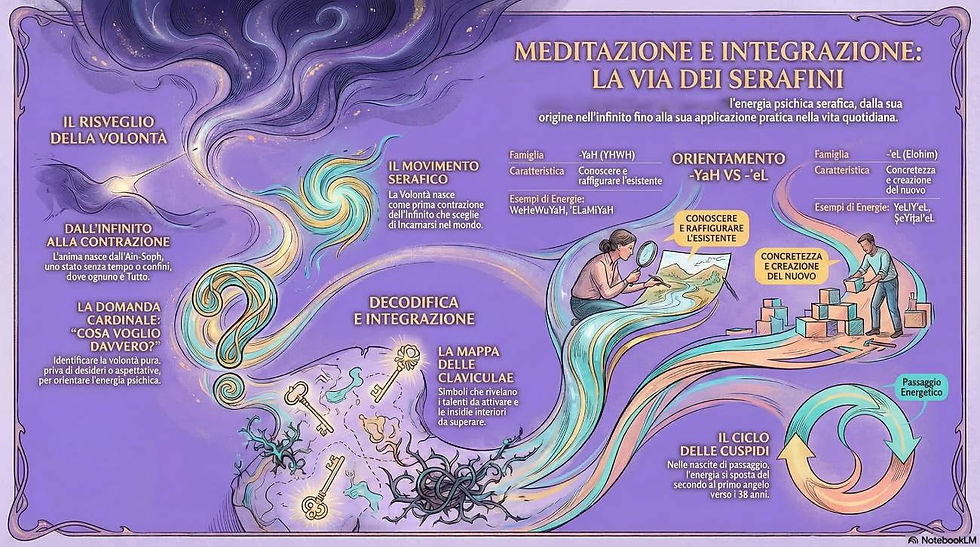 01 Infografica Coro Dei Serafini: Il loro ruolo nel processo di individuazione
