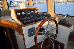 8.00 m Mini Trawler Interior 1