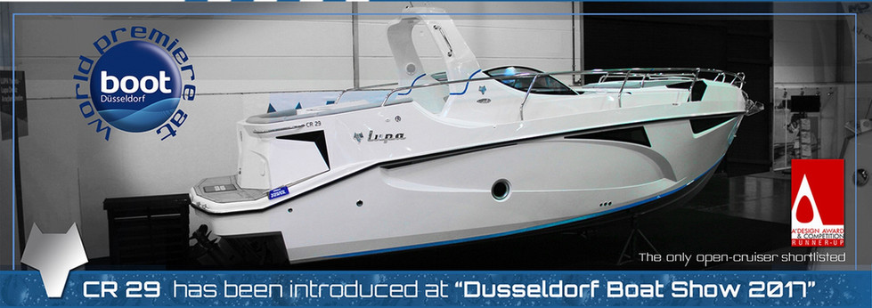 9 meter cabin cruiser  boat hull design and recreational marine engineering by OEK Marine