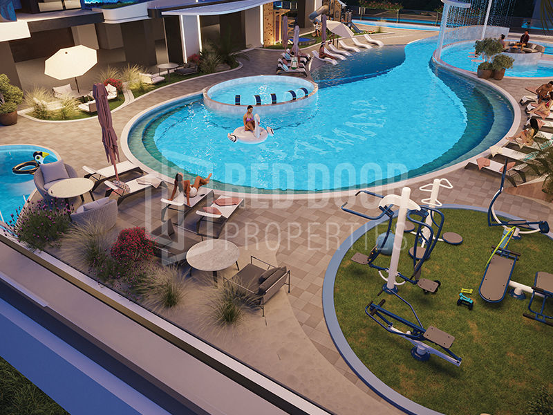 Thumbnail: 2 BEDROOMS APARTMENT FOR SALE IN SAMANA MANHATTAN 2 | DISTRICT 12  Modern 2BR Private Pool Home | Premium Amenities