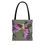 Thumbnail: Colorful Hummingbird Illustration Tote Bag | All-Over Print
