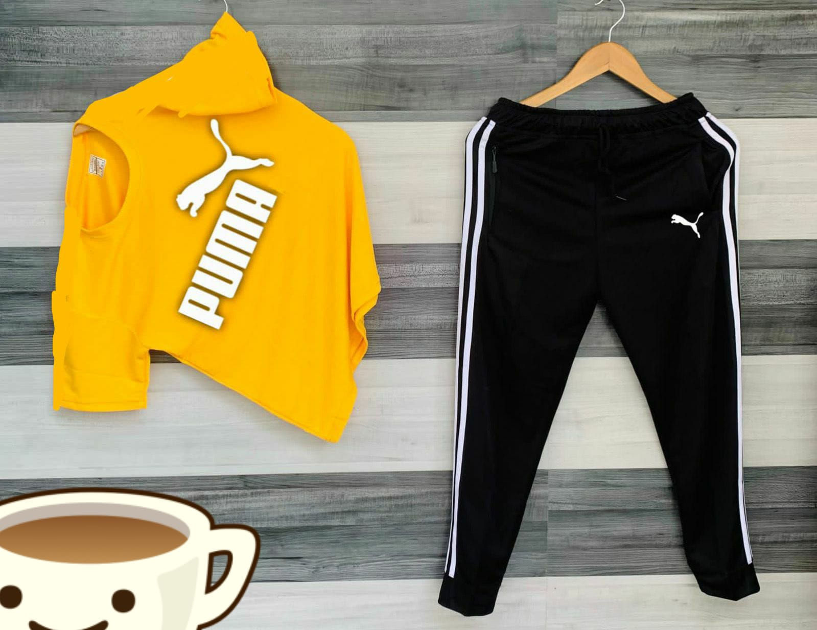 Puma Tshirt & Lower Combo